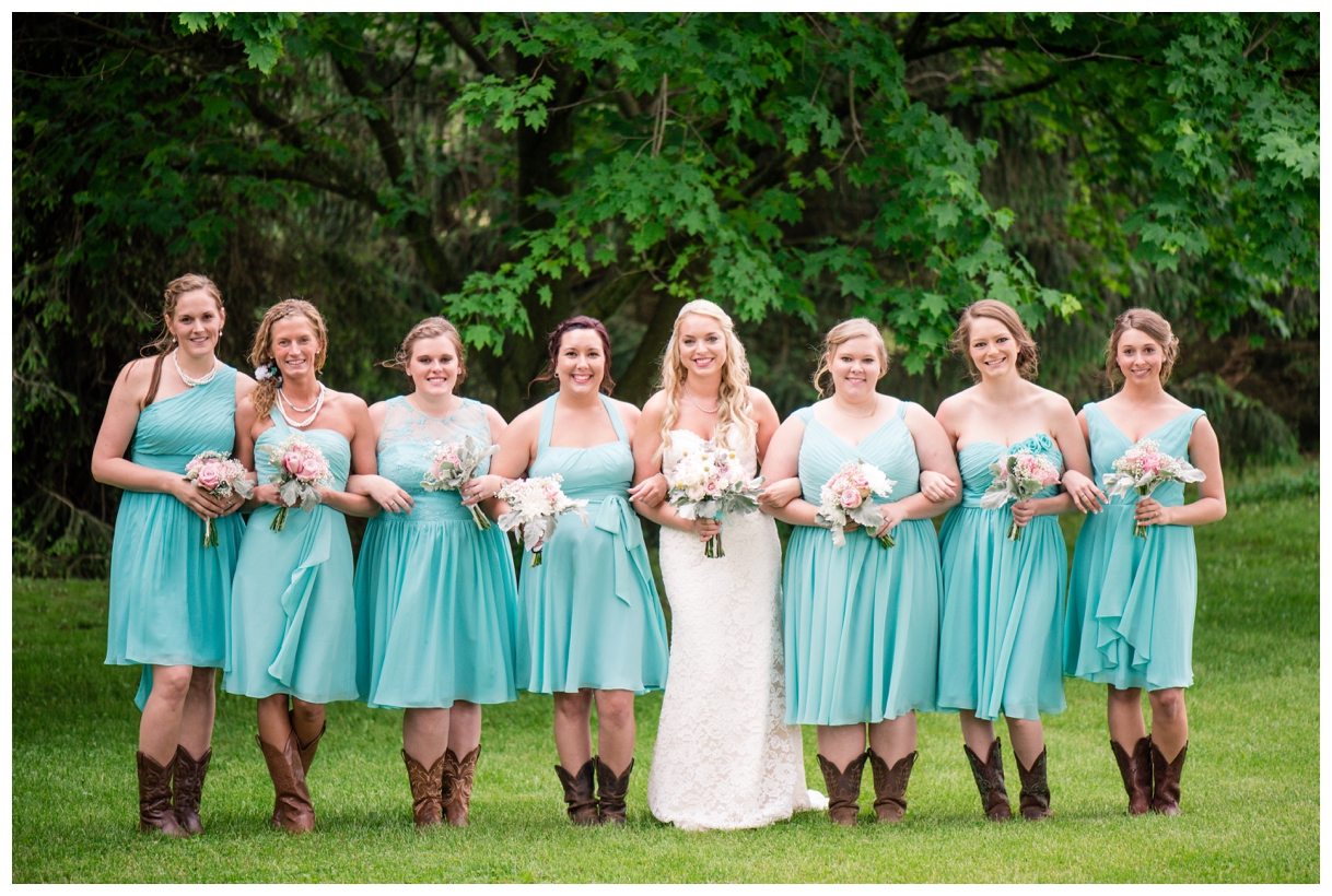 Shanna & Cody's Orchard View Farm Wedding, Winchester VA - Brooke ...