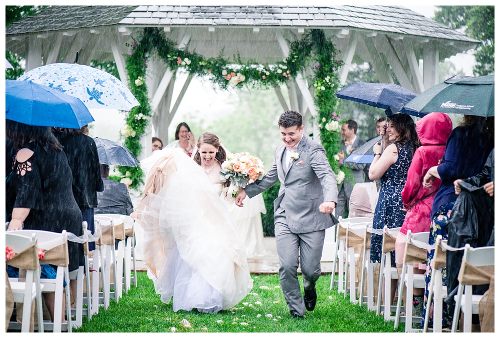 Virginia Wedding; Virginia Wedding Venue; Fauquier Springs Country Club; Rain on Your Wedding Day;