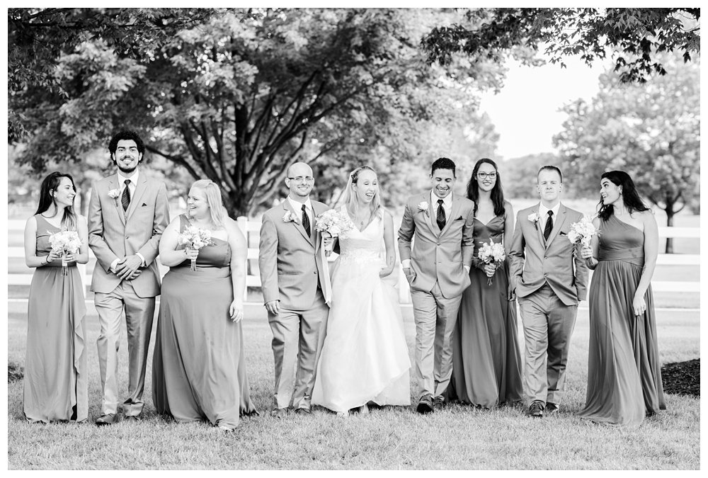 Chantilly Golf & Country Club; Virginia Wedding Venue; Virginia Wedding Photographer; Wedding Party;