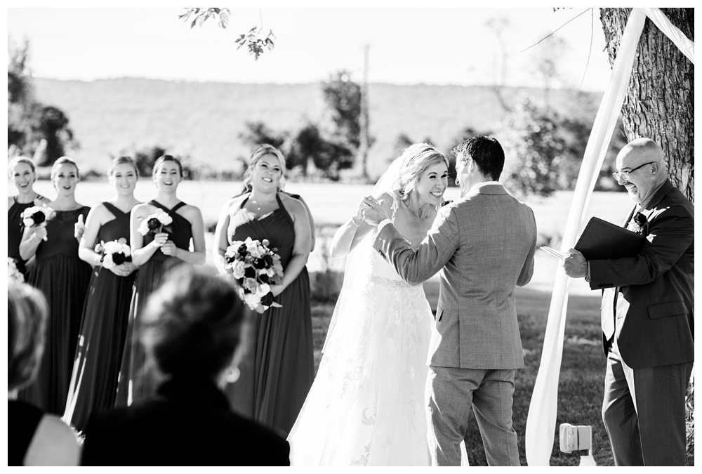 Wedding Ceremony; Mr. & Mrs.; I Do; Real Weddings; Virginia Wedding;