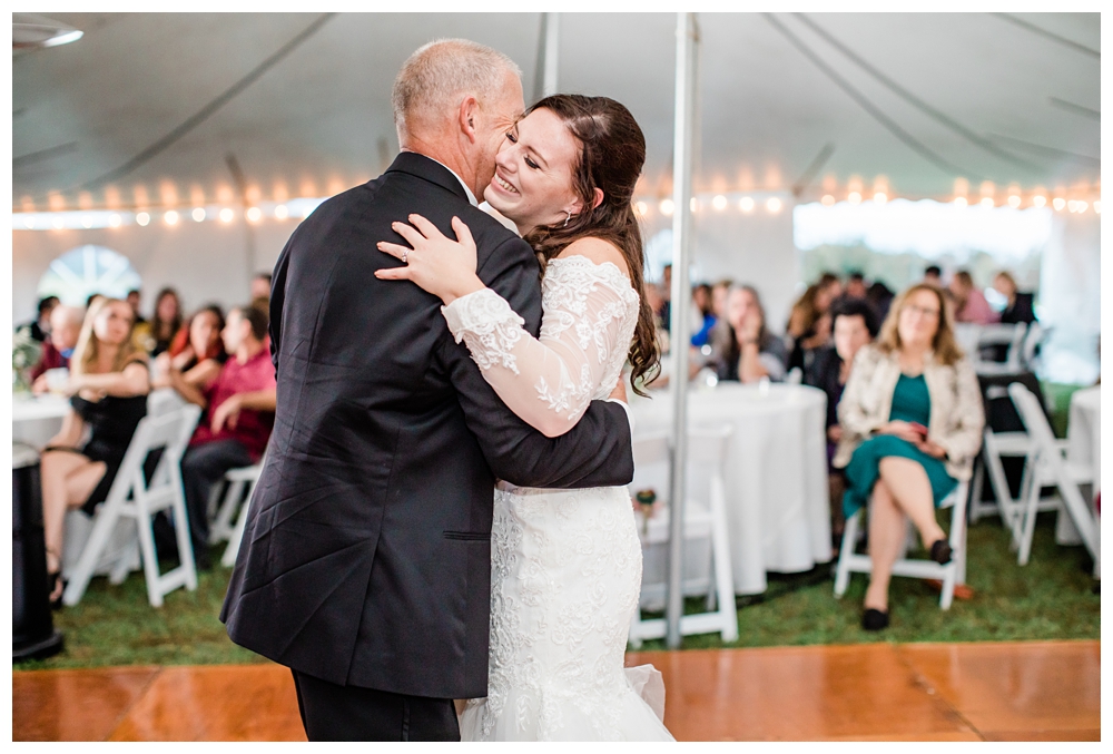 Wedding Reception; Father Daughter First Dance;
