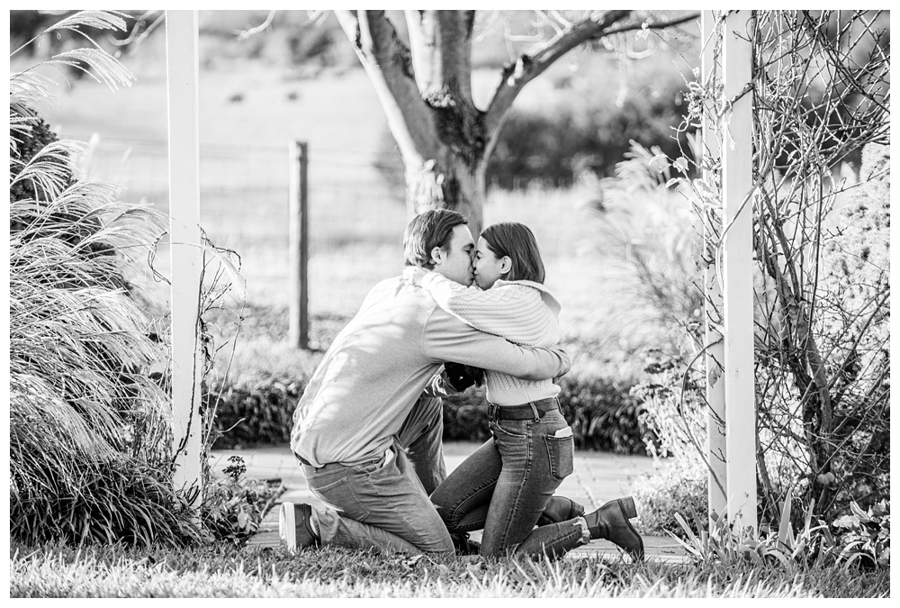 Marriage Proposal; Virginia Bed & Breakfast; L'Auberge Provencale; Engagement Photos;