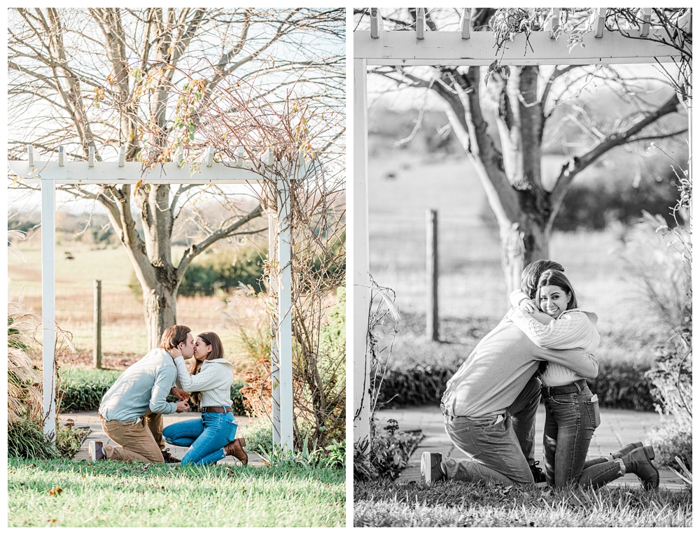 L'Auberge Provencale Bed & Breakfast; Marriage Proposal; Engagement Photos; Virginia Engagement Photographer; Virginia Wedding Photographer;