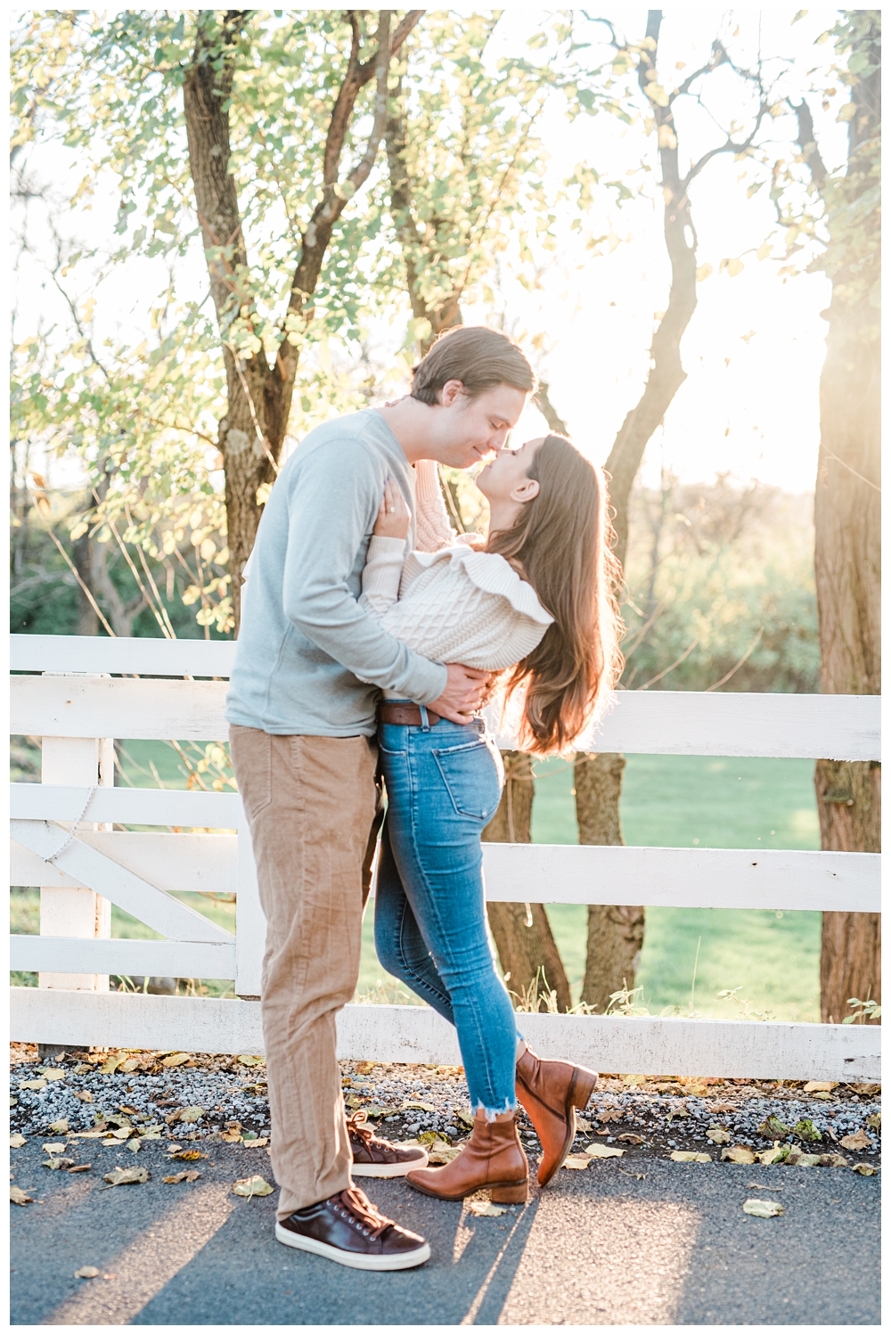Marriage Proposal; Engagement Ring; Virginia Engagement Photographer; Fall Engagement photos; L'Auberge Provencale Bed & Breakfast; Zach & Gina;