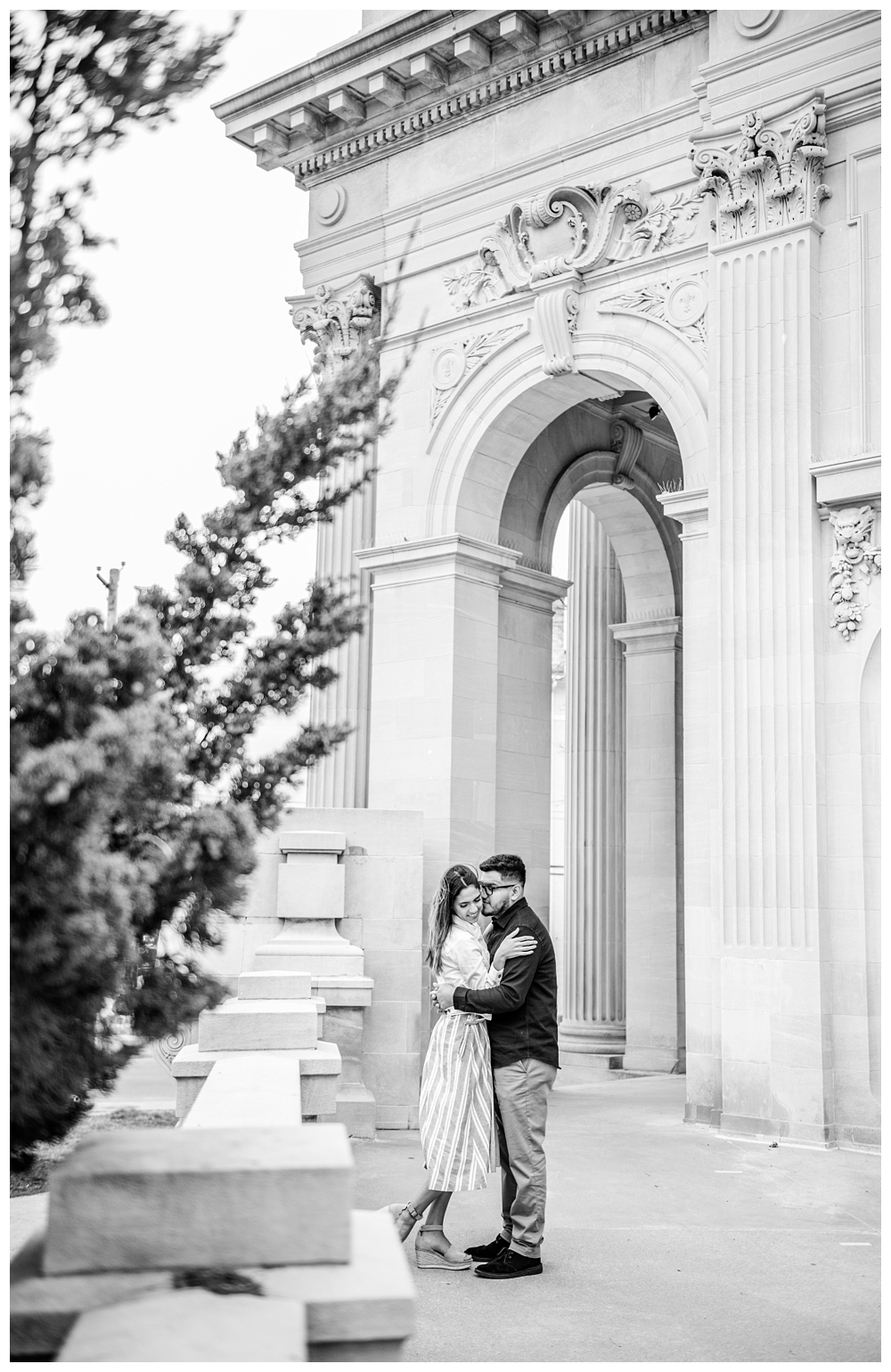 Downtown Winchester engagement session; Handley Regional Library; Downtown Winchester; Valley photographer;