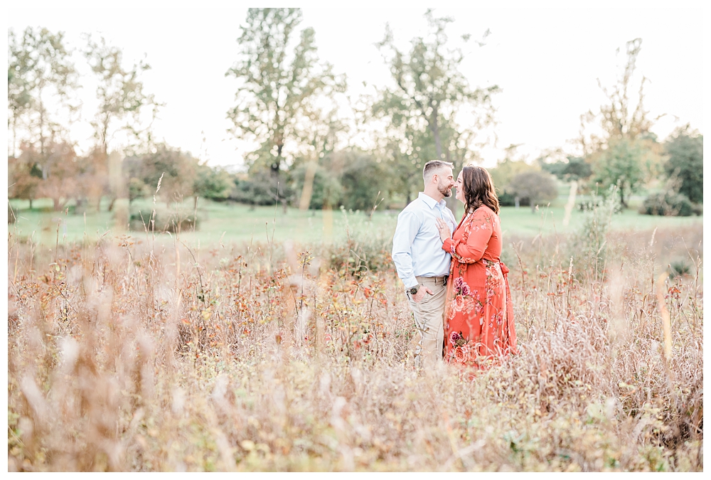 Fall engagement session; fall engagement photos; Brooke Danielle Photography; Blandy farm; Virginia State Arboretum; Blandy engagement session;