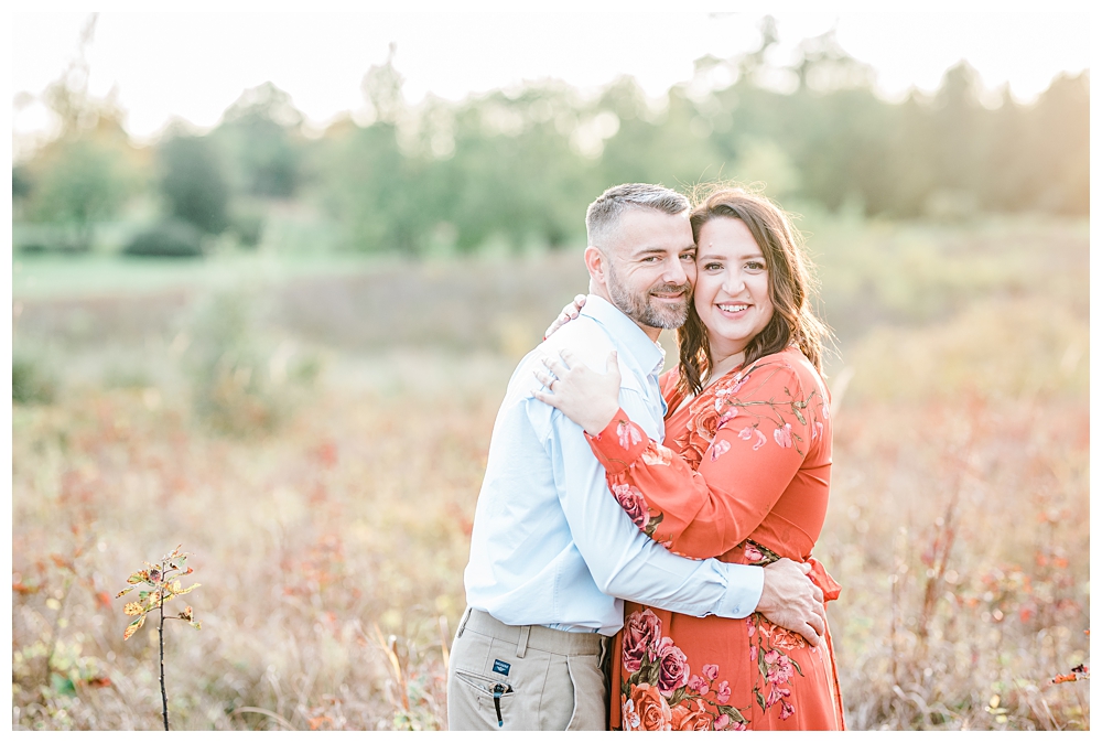 Fall engagement session; fall engagement photos; Brooke Danielle Photography; Blandy farm; Virginia State Arboretum; Blandy engagement session; golden hour photography;