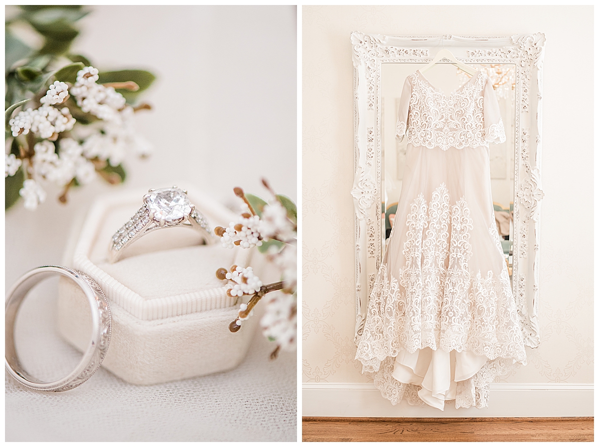 Bristow Manor Bridal Suite; Wedding Dress; Virginia Bride;