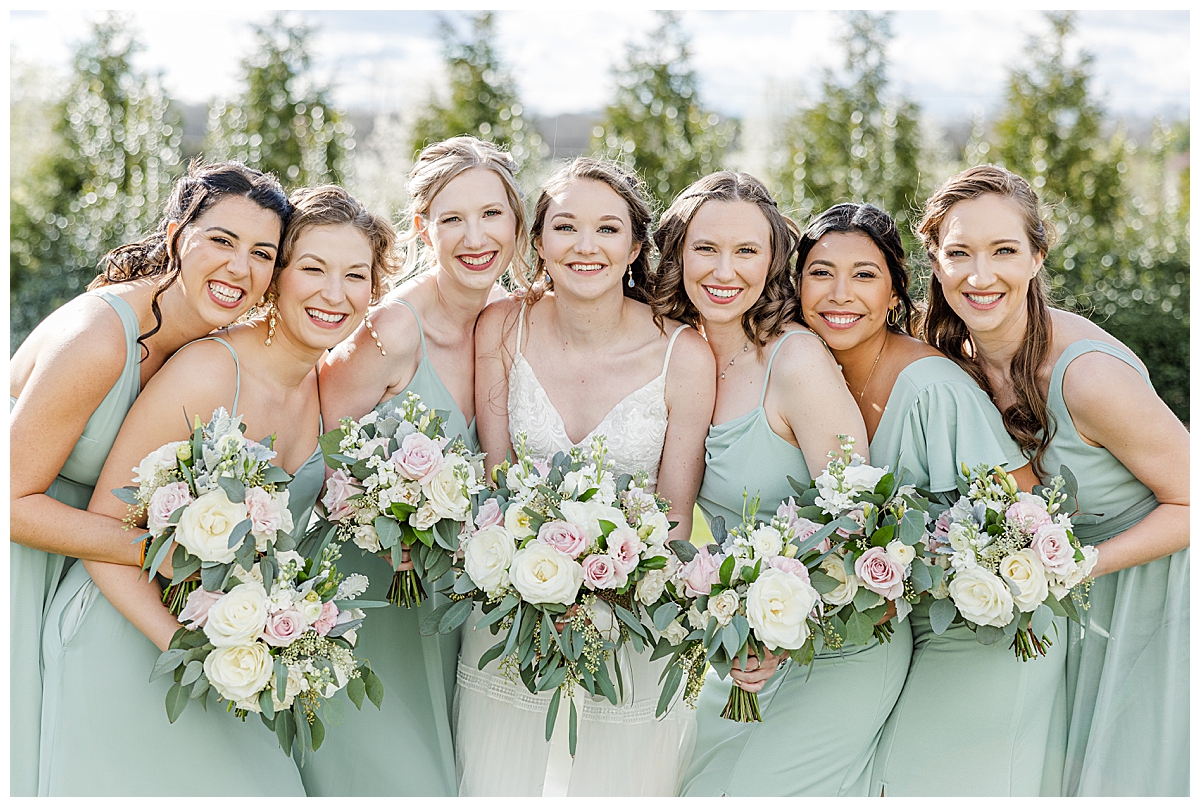 Virginia Wedding Photographer; Virginia Weddings; Bristow Manor Wedding; Bridal Party; JP Wedding Flowers;