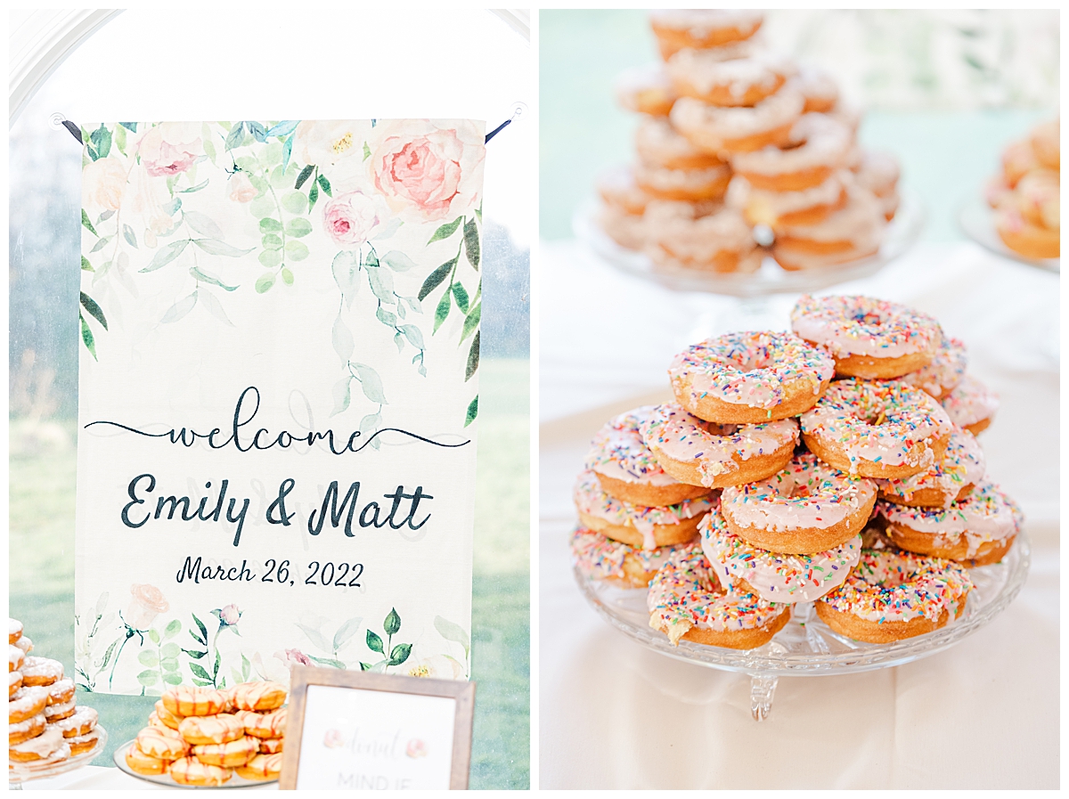 Virginia Wedding Photographer; Virginia Weddings; Bristow Manor Wedding; Duck Donuts; Donut Wedding;