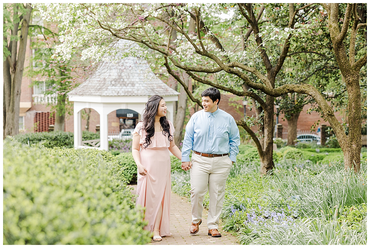 Downtown Alexandria Engagement Session; Carlyle House; DC Engagement Photographer; Virginia Engagement Photographer; Brooke Danielle Photography;