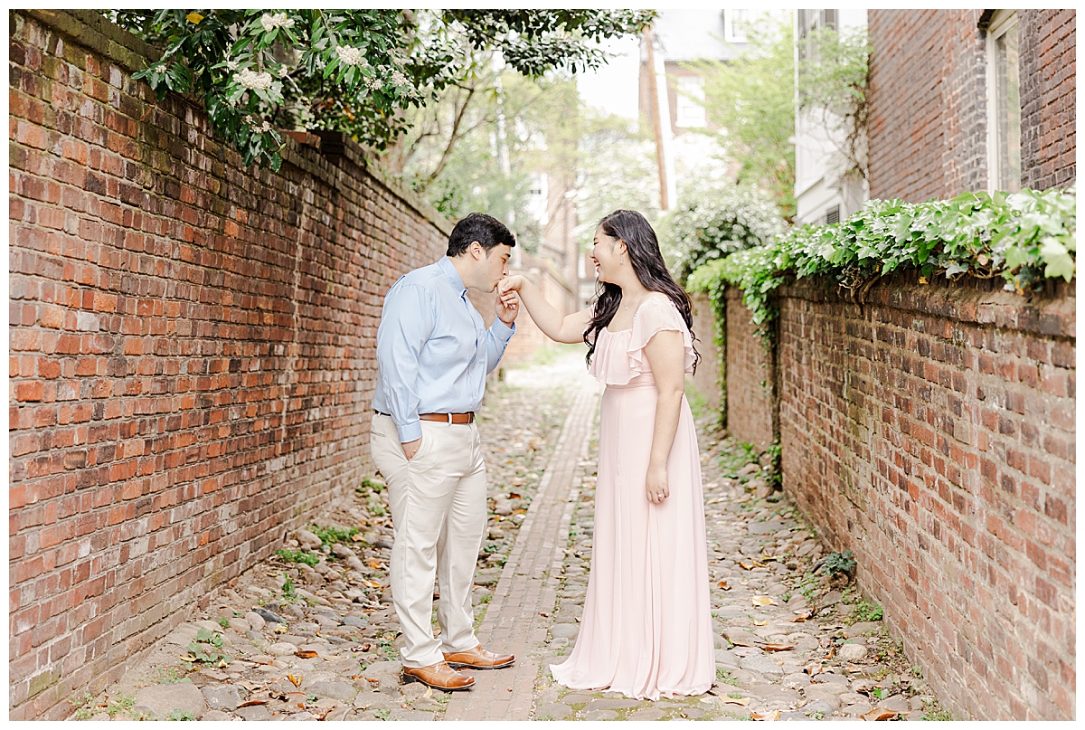 Downtown Alexandria Engagement Session; DC Engagement Photographer; Virginia Engagement Photographer; Brooke Danielle Photography;