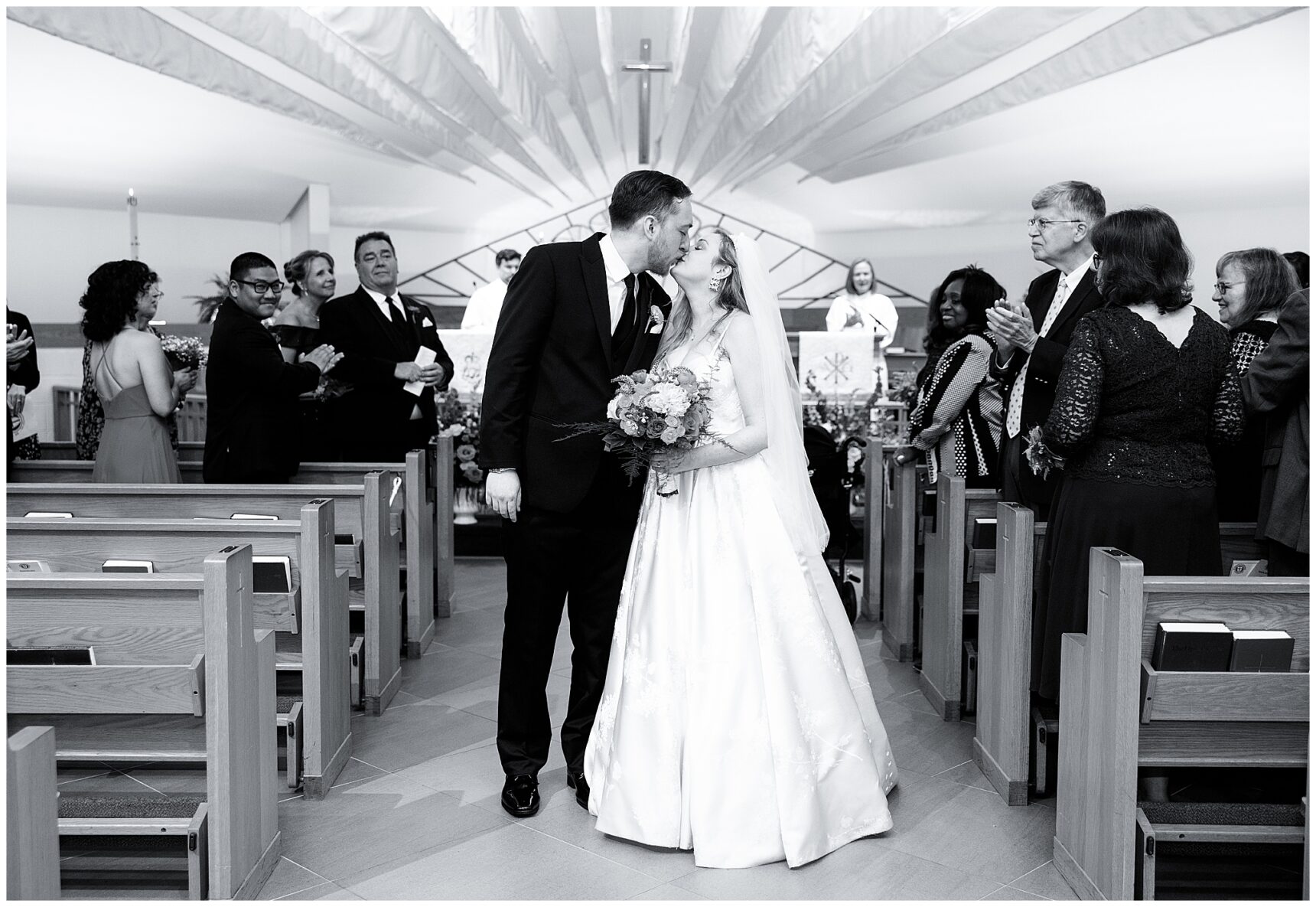 The Atrium at Meadowlark wedding reception; St. Timothy's Episcopal Church Ceremony; Virginia based wedding photographer;