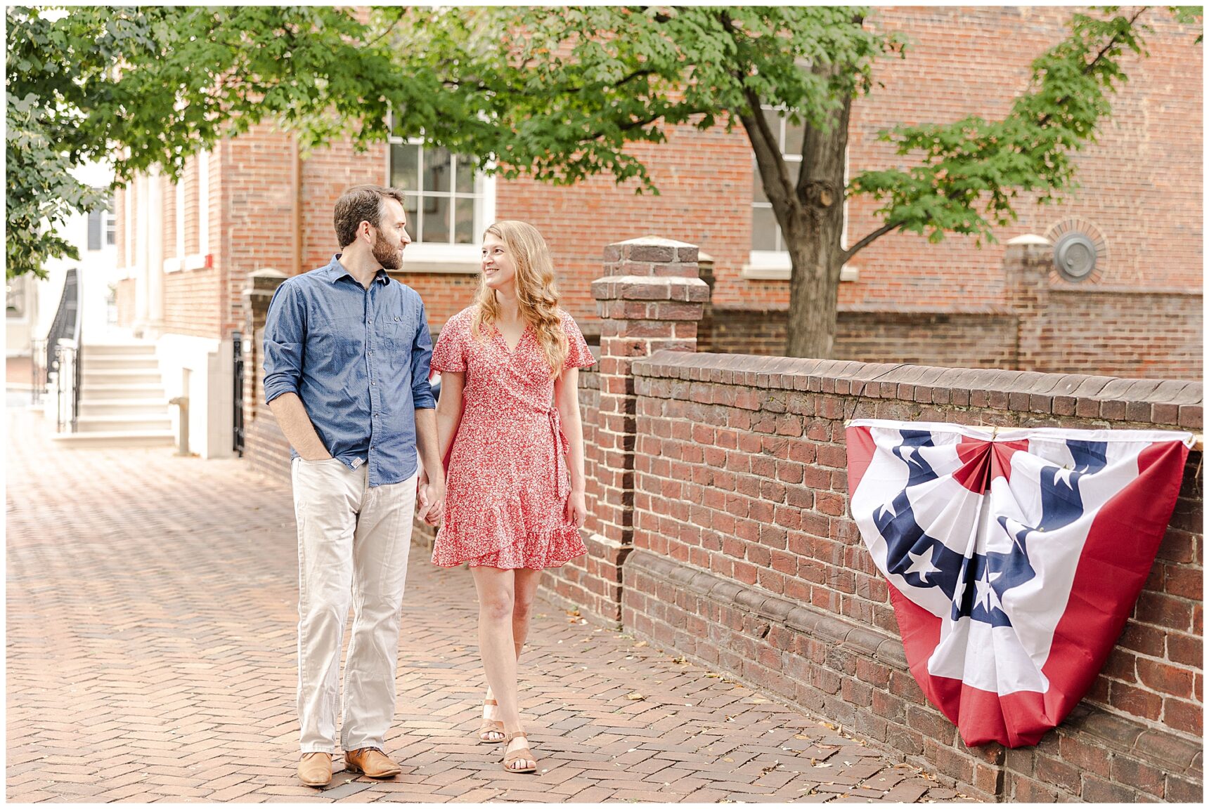 Downtown Alexandria Engagement Session; Virginia based wedding photographer; Virginia, Maryland, & DC Wedding Photographer