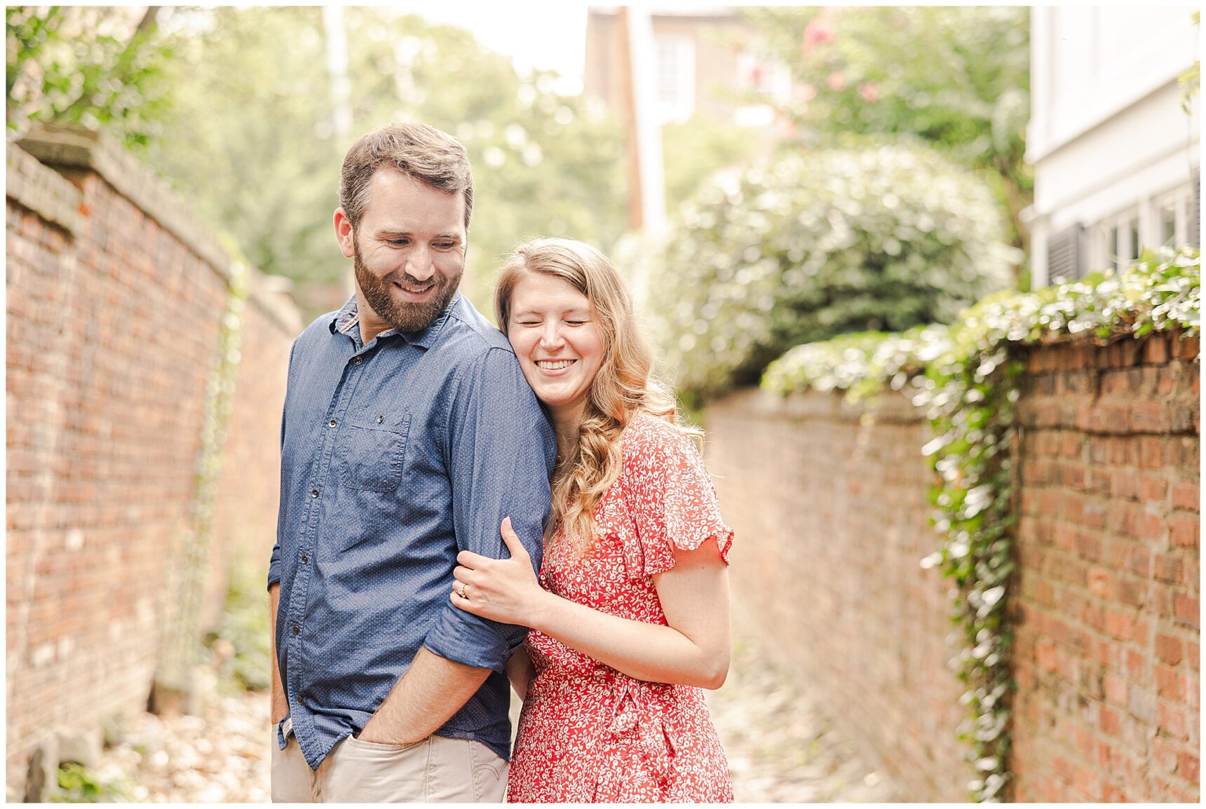 Downtown Alexandria Engagement Session; Virginia based wedding photographer; Virginia, Maryland, & DC Wedding Photographer