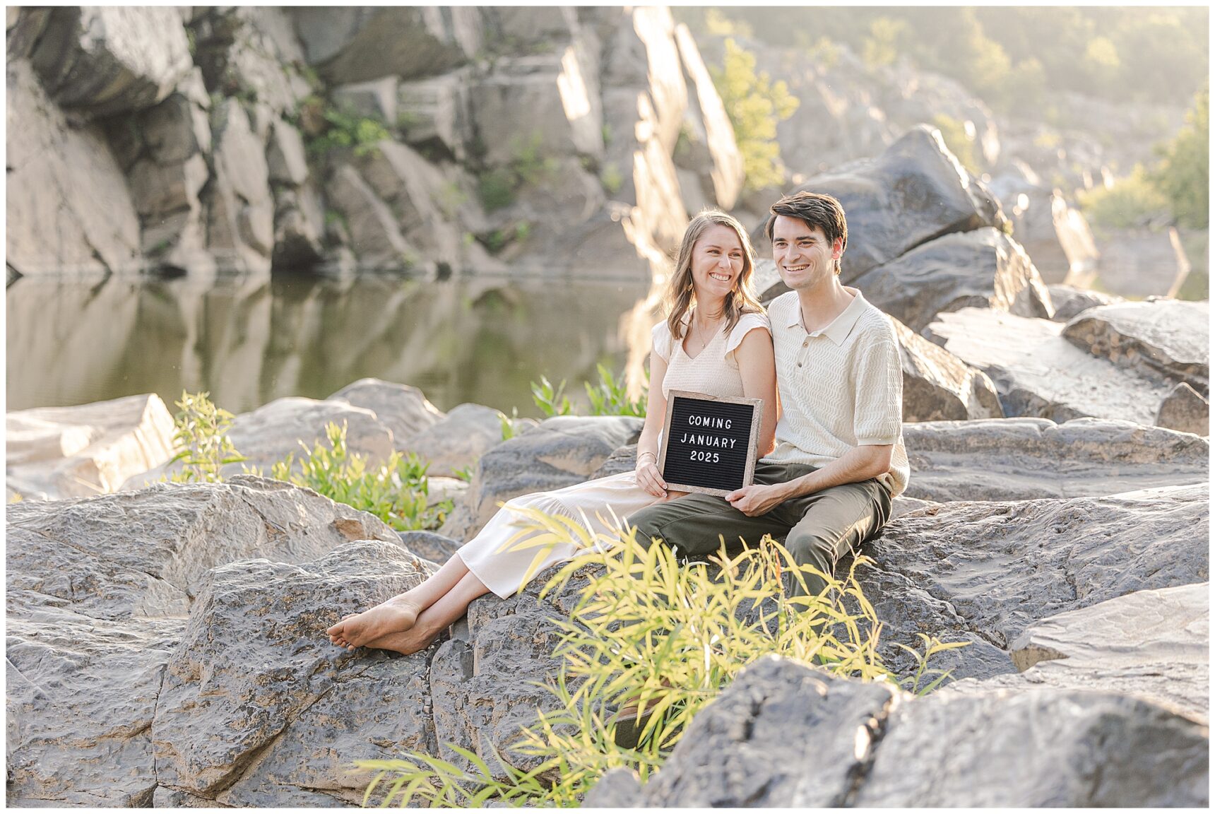 Maternity Session at Great Falls; Brooke Danielle Photography; Virginia based photographer; Virginia, Maryland, & DC Wedding Photographer