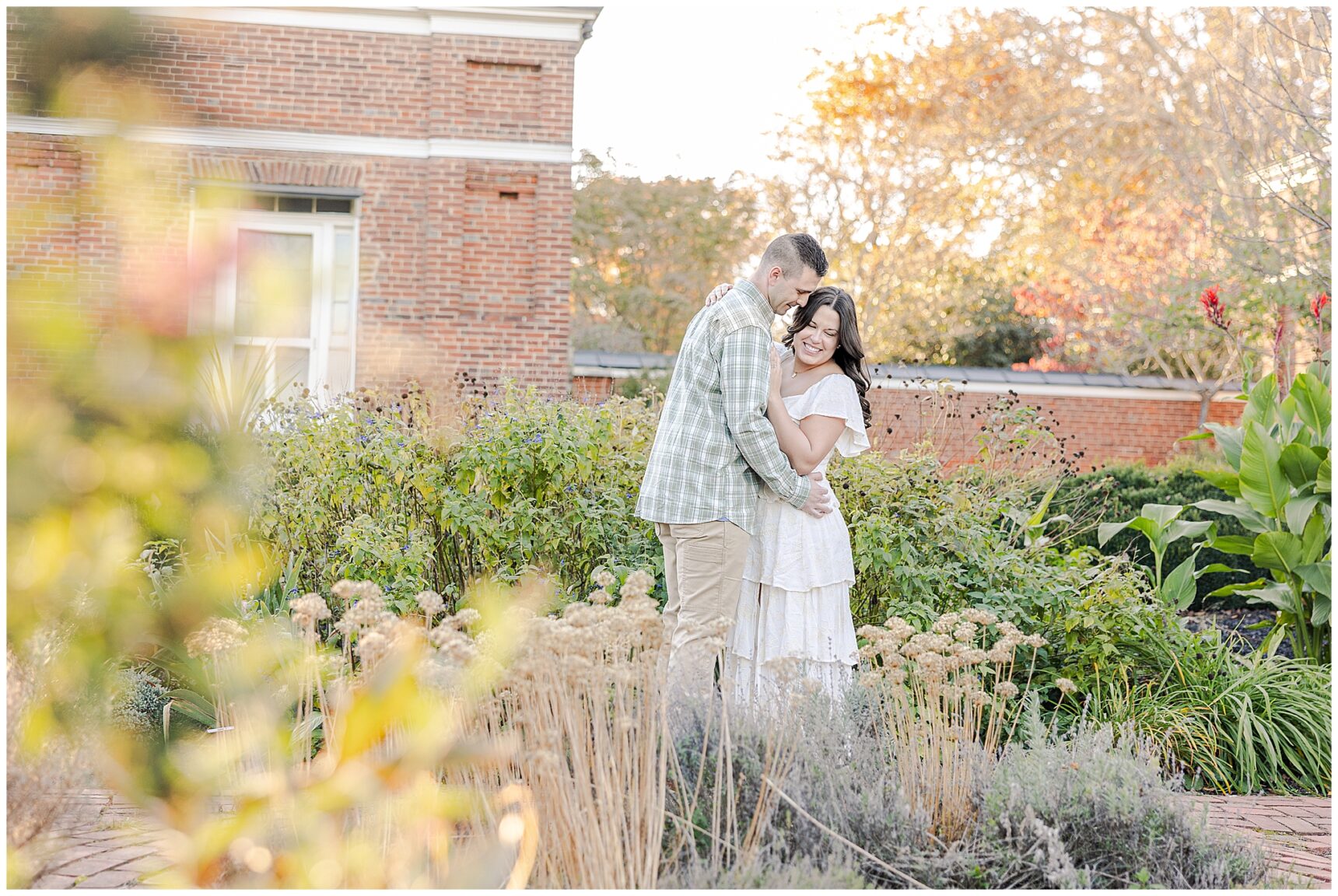 Oatlands Engagement Session; Historic Oatlands; Virginia Garden Engagement Session; Brooke Danielle Photography;