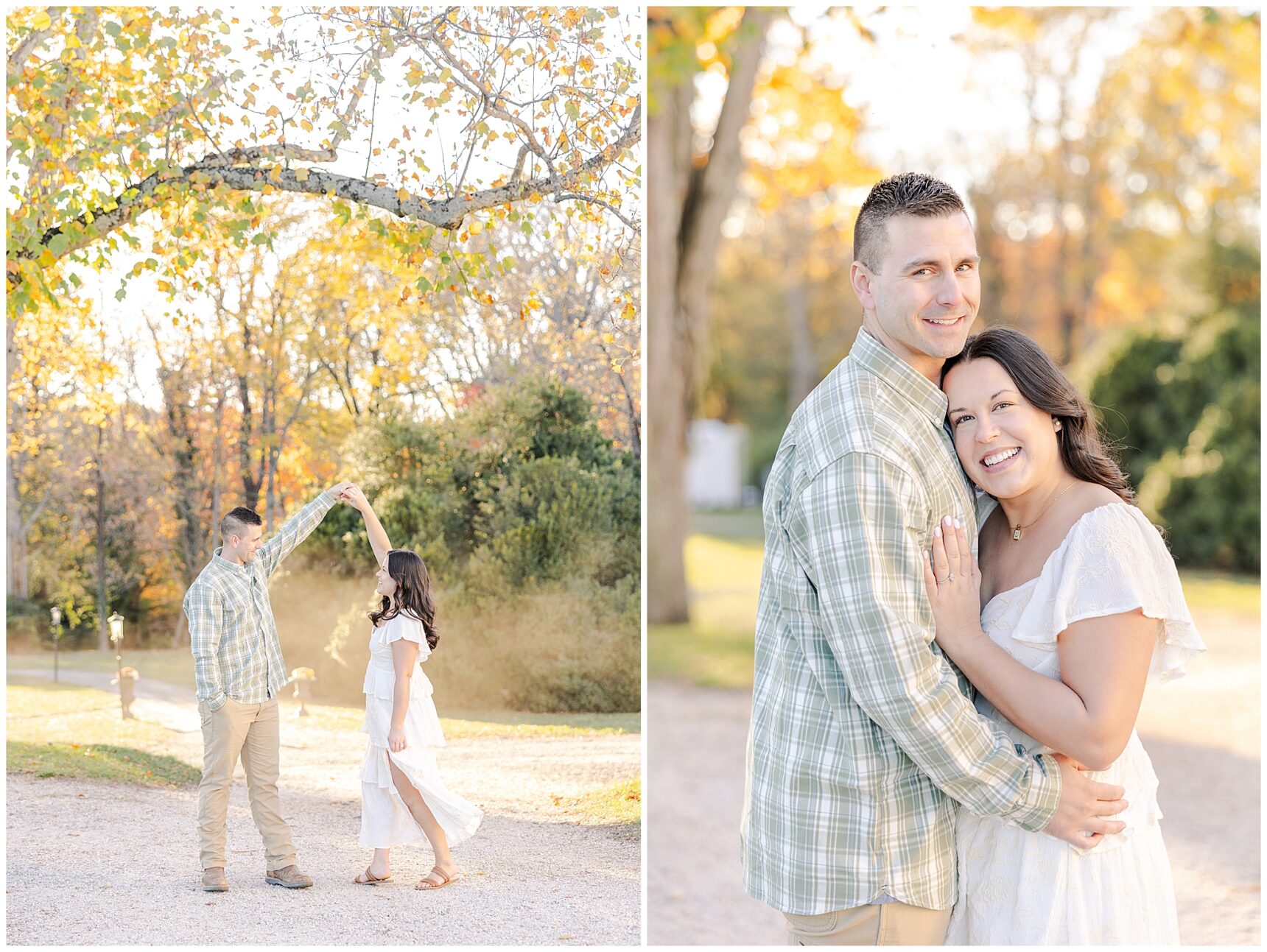 Oatlands Engagement Session; Historic Oatlands; Virginia Garden Engagement Session; Brooke Danielle Photography;