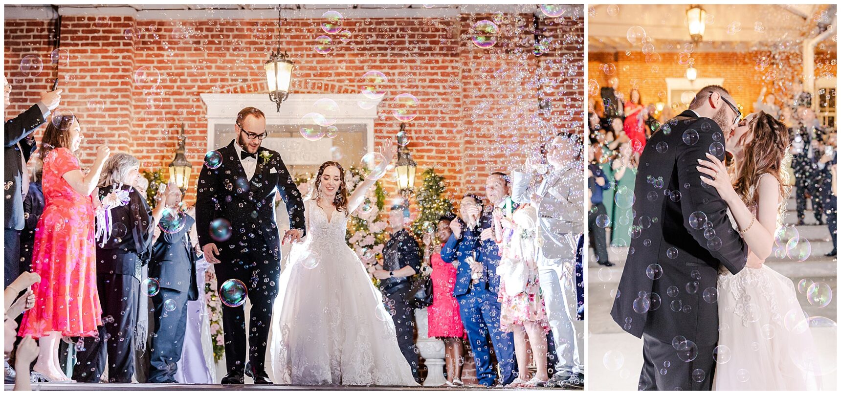 Jordan Springs Estate Wedding; Brooke Danielle Photography; Virginia Wedding Photographer; Winchester Wedding Photographer; Bubble Exit