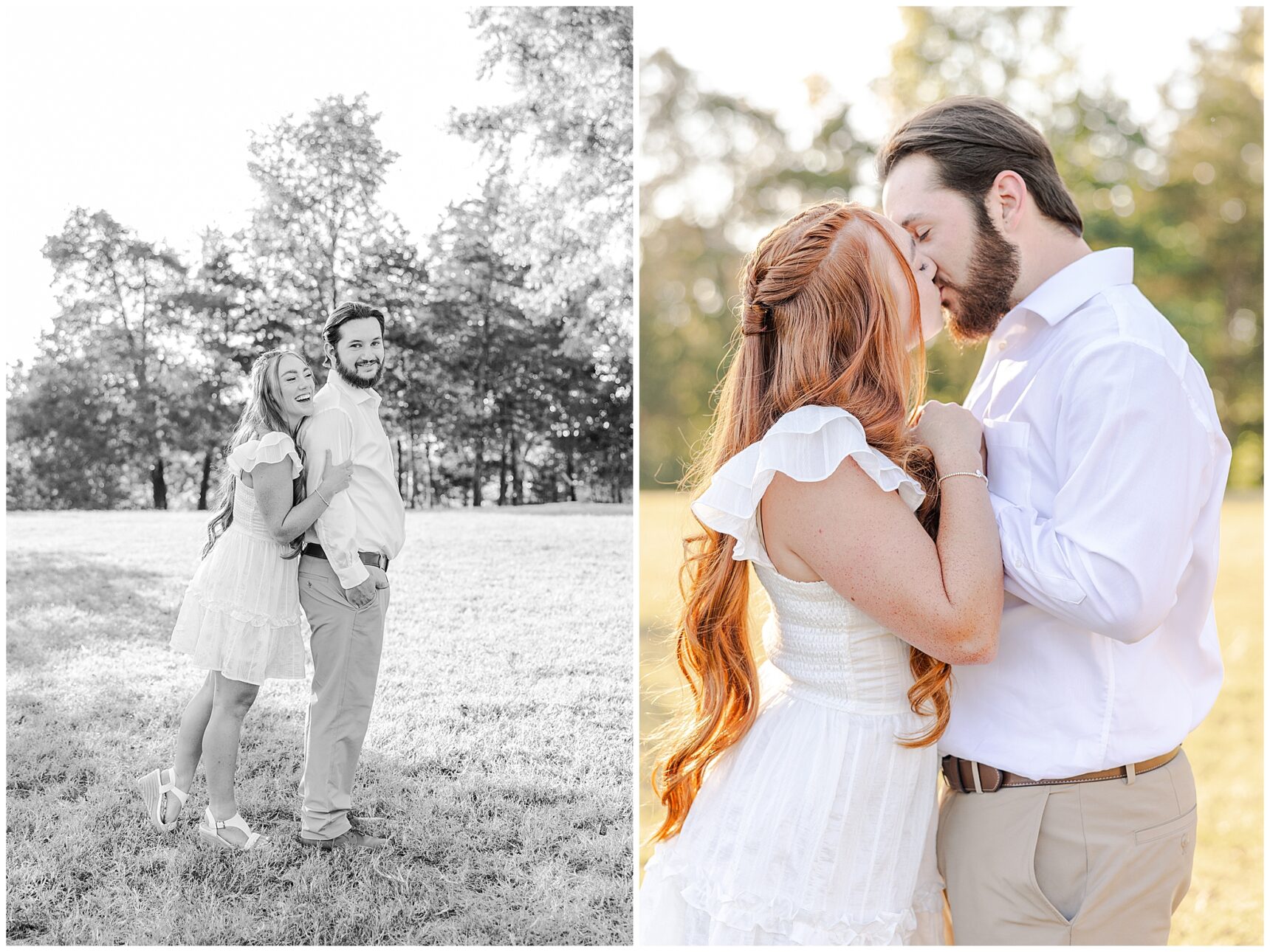 Crockett Park; Kara & Andrew; Virginia Wedding Photographer; Virginia Engagement Photographer; Golden Hour Engagement Session;