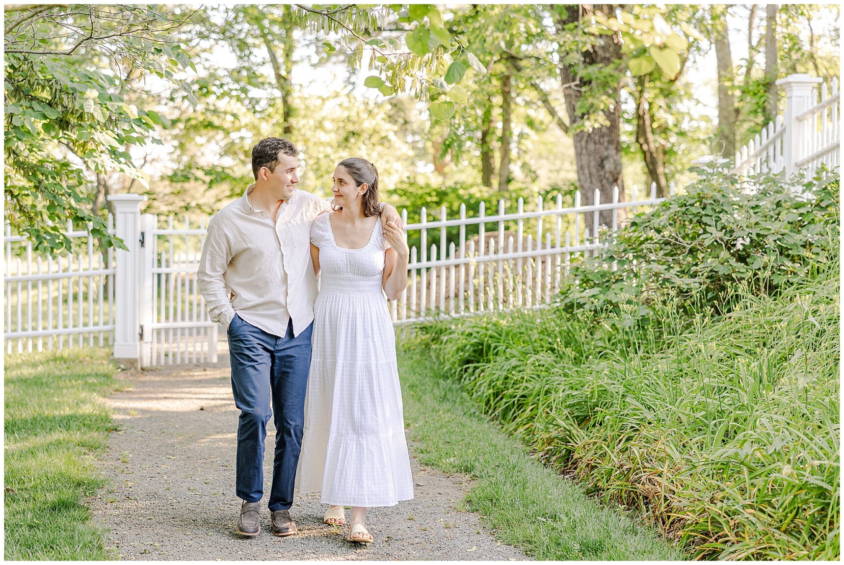 Historic Oatlands & Gardens Engagement Session; Oatlands Engagement Photos; Leesburg VA Engagement Photographer; Leesburg VA Engagement Session; Virginia Wedding Photographer;