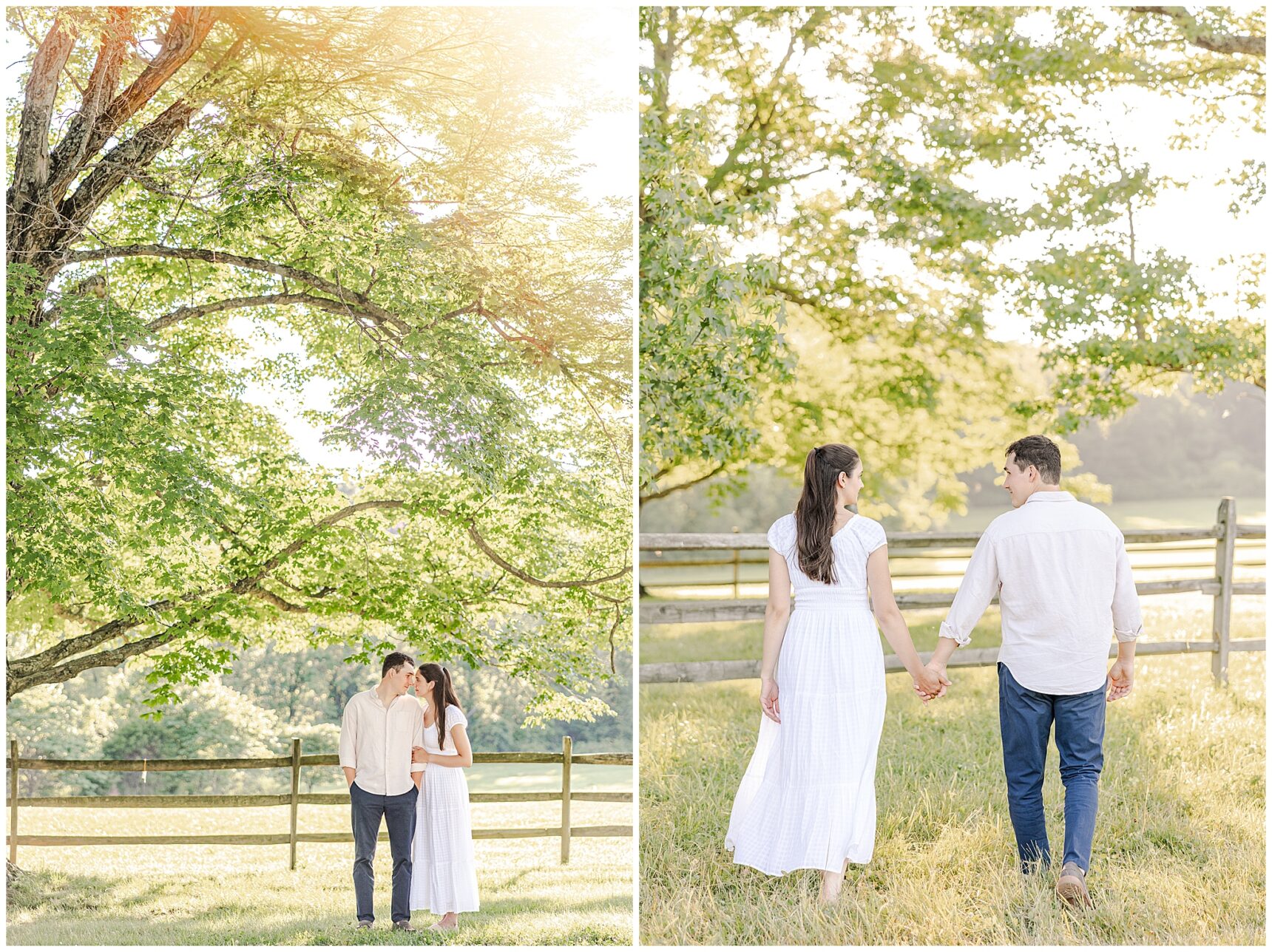 Historic Oatlands & Gardens Engagement Session; Oatlands Engagement Photos; Leesburg VA Engagement Photographer; Leesburg VA Engagement Session; Virginia Wedding Photographer;