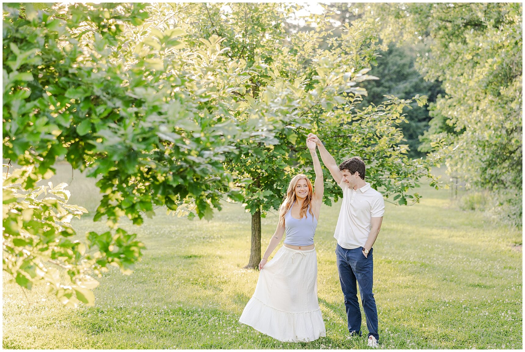 Virginia Arboretum Engagement Session; Blandy Farm Engagement Session; Brooke Danielle Photography; Virginia Engagement Photographer;