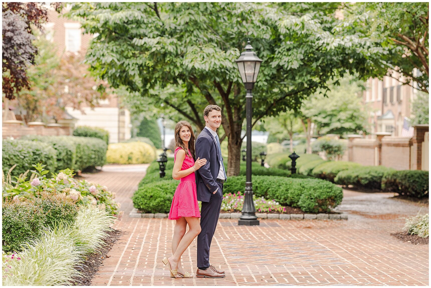 Timeless engagement photos on the cobblestone streets of Old Town Alexandria, Engagement portraits at Old Town Alexandria waterfront,Alexandria engagement photographer capturing candid moments in Old Town,Old Town Alexandria engagement photos showcasing historic charm and character,Romantic engagement photos in Downtown Alexandria featuring historic architecture