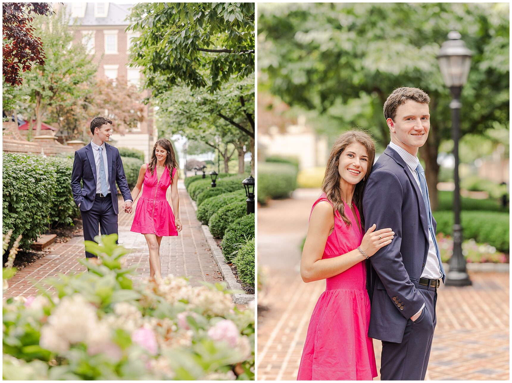 Timeless engagement photos on the cobblestone streets of Old Town Alexandria, Engagement portraits at Old Town Alexandria waterfront,Alexandria engagement photographer capturing candid moments in Old Town,Old Town Alexandria engagement photos showcasing historic charm and character,Romantic engagement photos in Downtown Alexandria featuring historic architecture