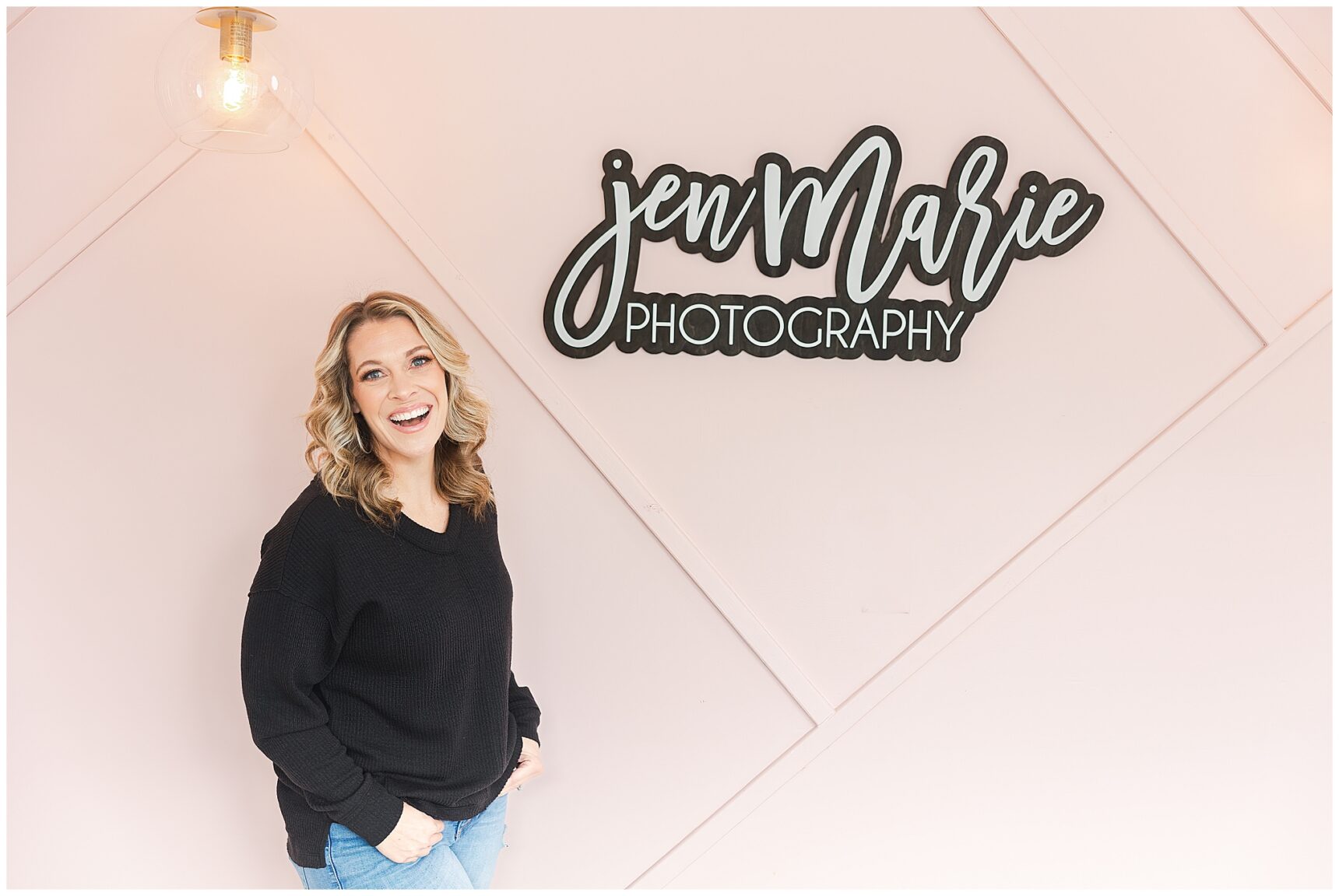 Northern Virginia brand photographer capturing a personal branding session for a women-owned creative business owner
