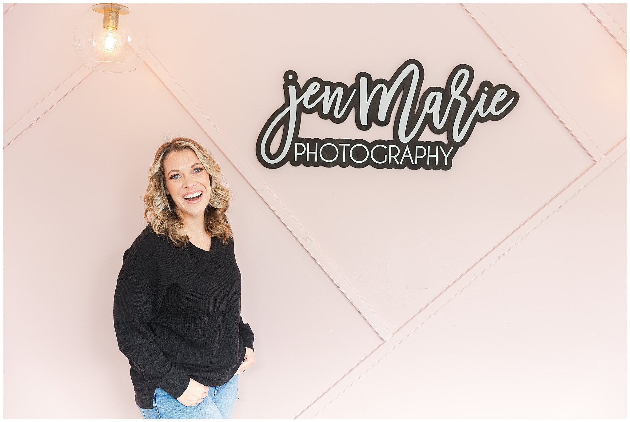 Northern Virginia brand photographer capturing a personal branding session for a women-owned creative business owner